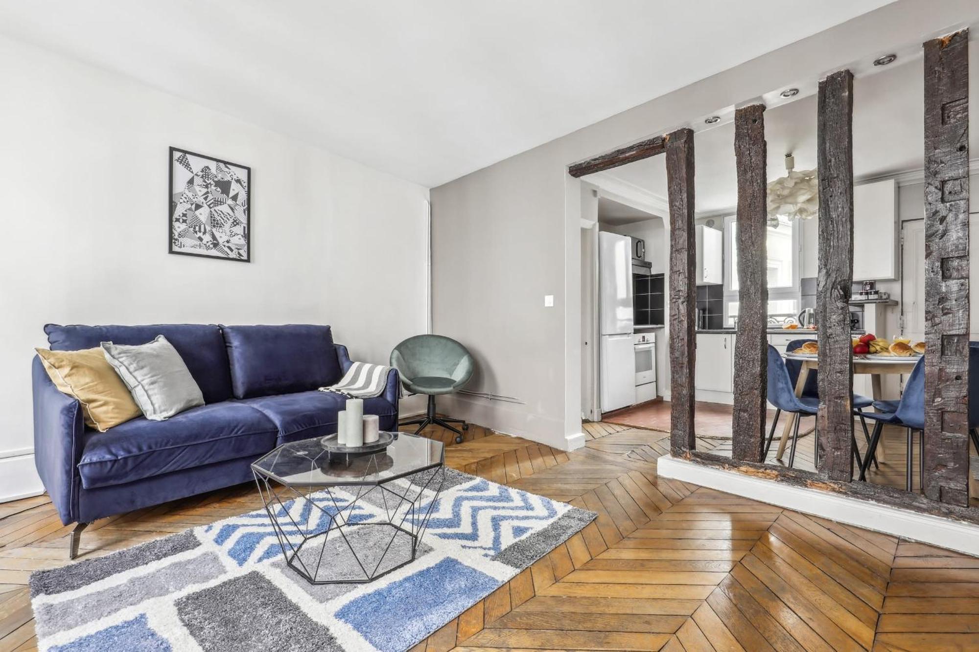 Le Marais 1br Place Saint * Parijs